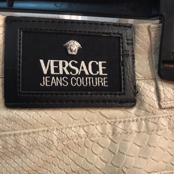⚡️FINAL PRICE⚡️ Vintage Versace Jeans Couture Snake/Reptile Jeans - Picture 12 of 16